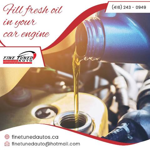 car oil change service