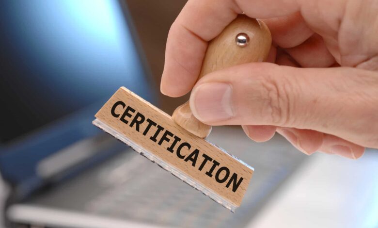 what is a professional certificate
