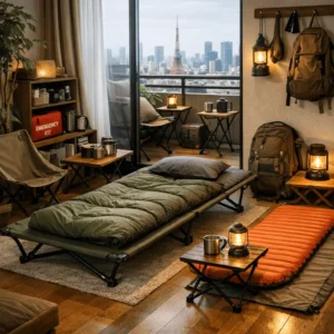 high end camping gear and camping cot