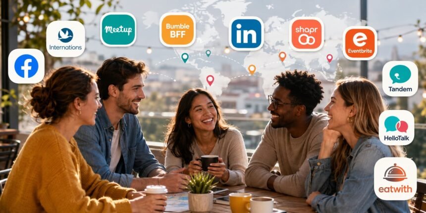 Apps for expats to find local communities