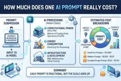 nfographic: Breakdown of AI Prompt Costs (Compute, Energy, R&D)
