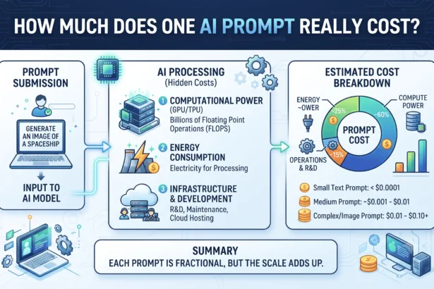 nfographic: Breakdown of AI Prompt Costs (Compute, Energy, R&D)
