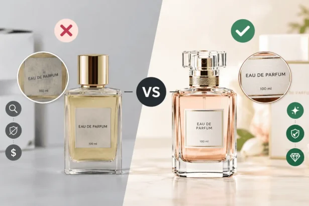Guide to how to identify fake perfume vs authentic​
