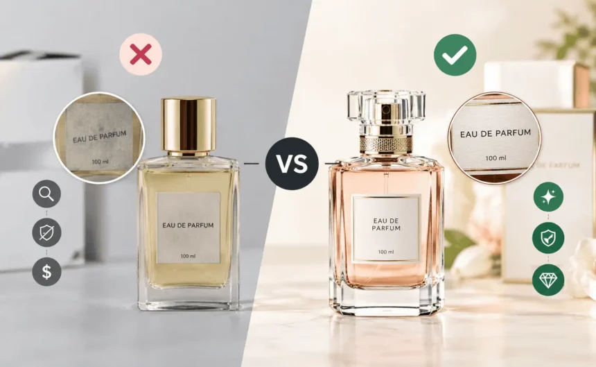 Guide to how to identify fake perfume vs authentic​