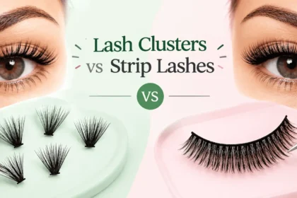 Lash Clusters vs Strip Lashes