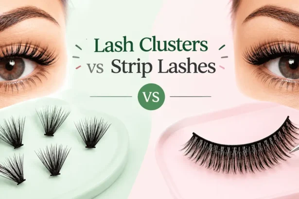Lash Clusters vs Strip Lashes