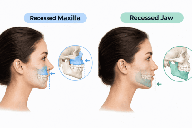 Recessed Maxilla vs. Recessed Jaw